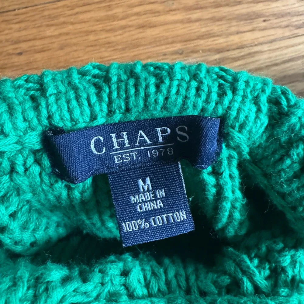Chaps Vibrant Green Knitwear - Picture 5 of 5
